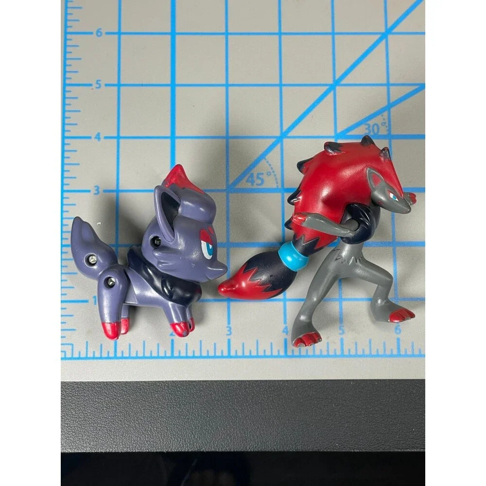 Pokemon Nintendo McDonald's Lot Zorua and Zoroark Figure Figurine 2011